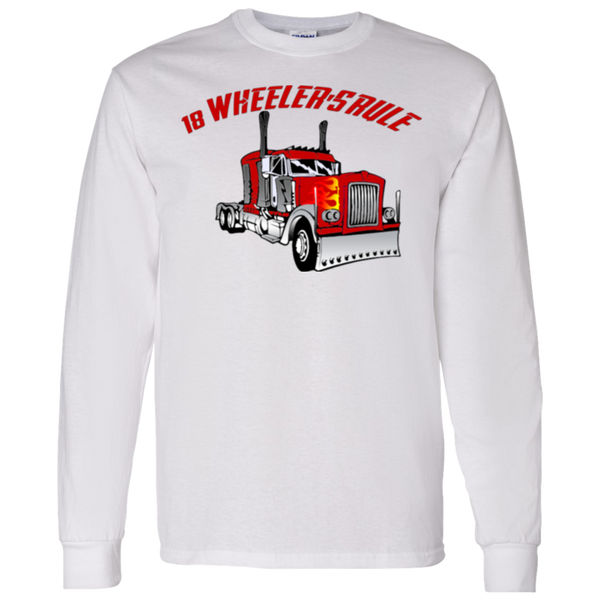 Trucker 18 Wheeler 1 LS Ultra Cotton T-Shirt