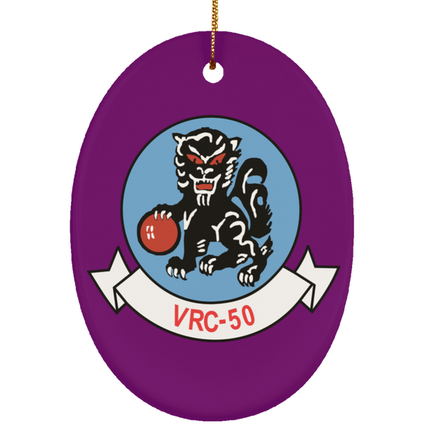 VRC 50 2 Ornament Ceramic - Oval