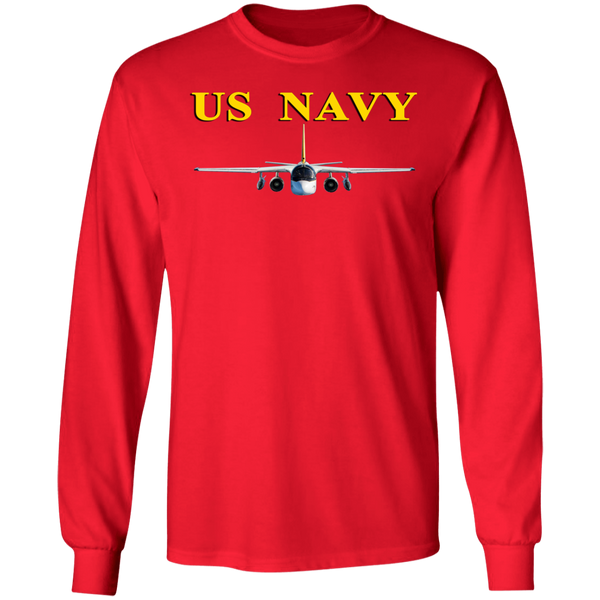 US Navy S-3 4 LS Ultra Cotton T-Shirt