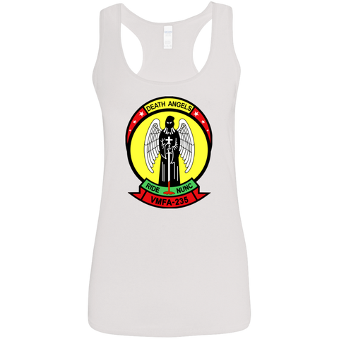 VMFA 235 2 Ladies' Softstyle Racerback Tank