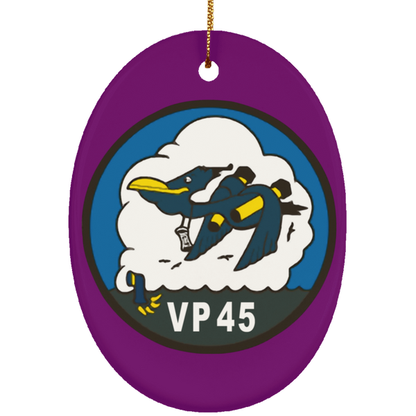 VP 45 2 Ornament Ceramic - Oval