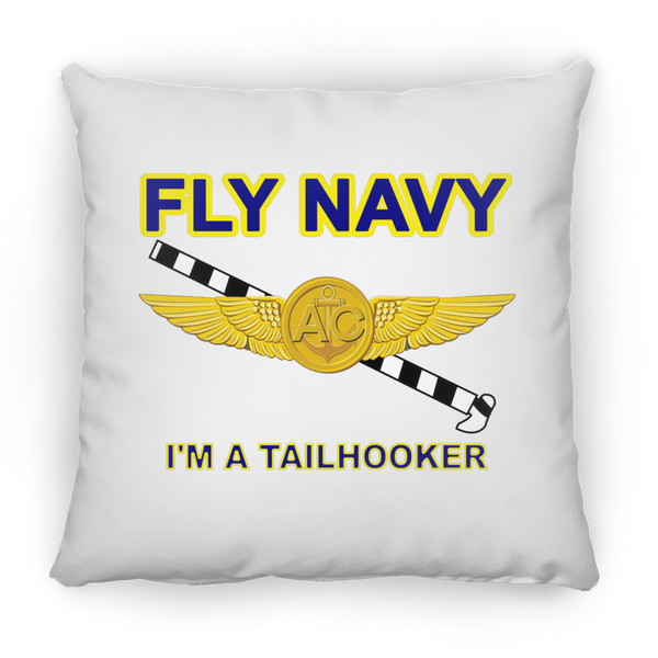 Fly Navy Tailhooker 2 Pillow - Square - 14x14