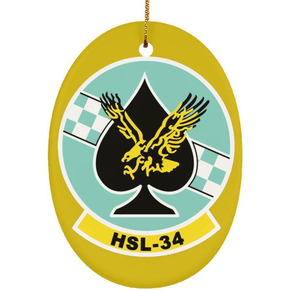 HSL 34 3 Ornament - Oval