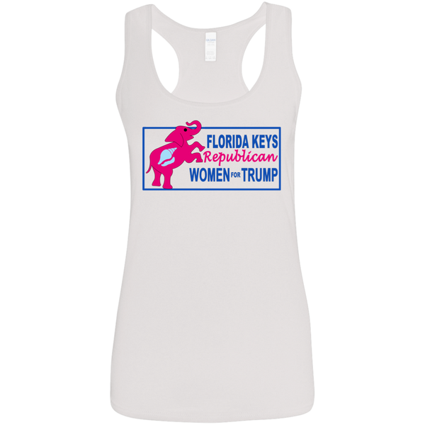 Florida Keys Ladies' Softstyle Racerback Tank