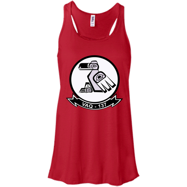 VAQ 137 1 Flowy Racerback Tank