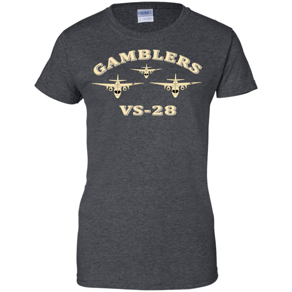 VS 28 7 Ladies Custom Cotton T-Shirt