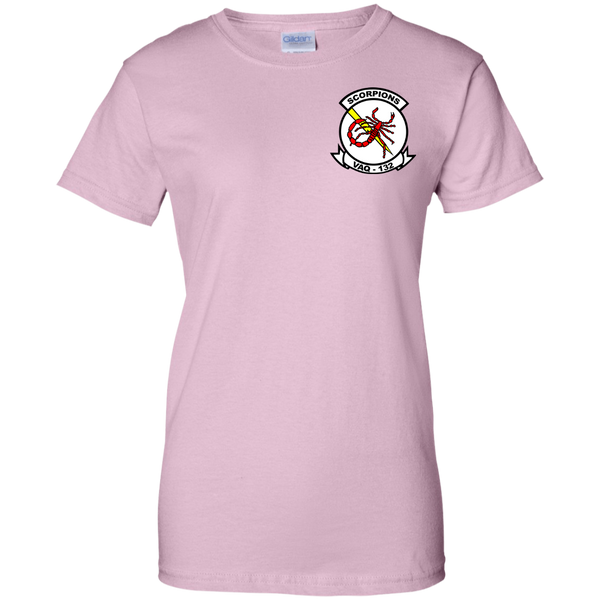 VAQ 132 4 Ladies Custom Cotton T-Shirt