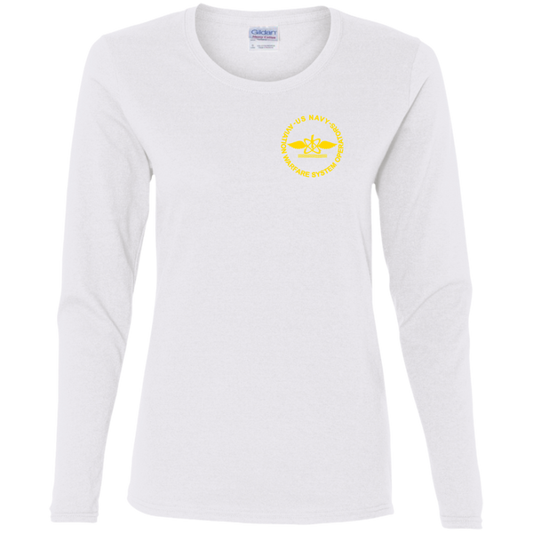 AW 06 3c Ladies' Cotton LS T-Shirt