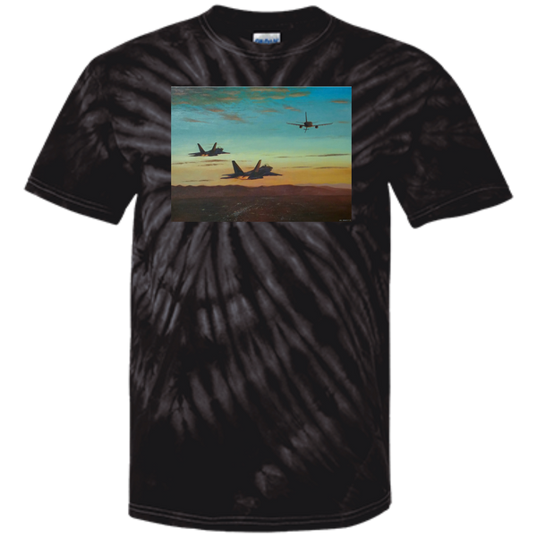 Time To Refuel Cotton Tie Dye T-Shirt