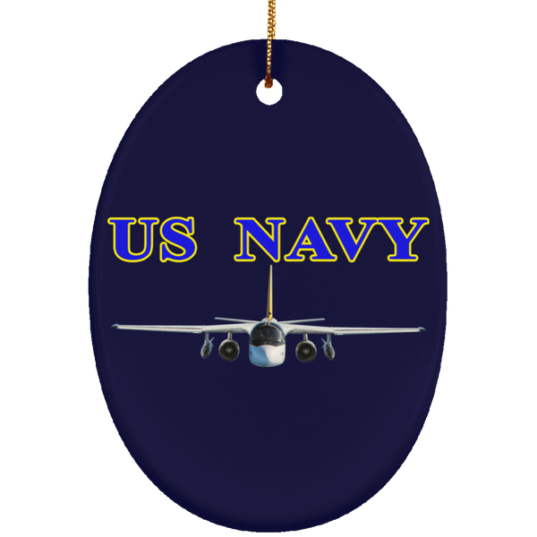 US Navy S-3 2 Ornament - Oval