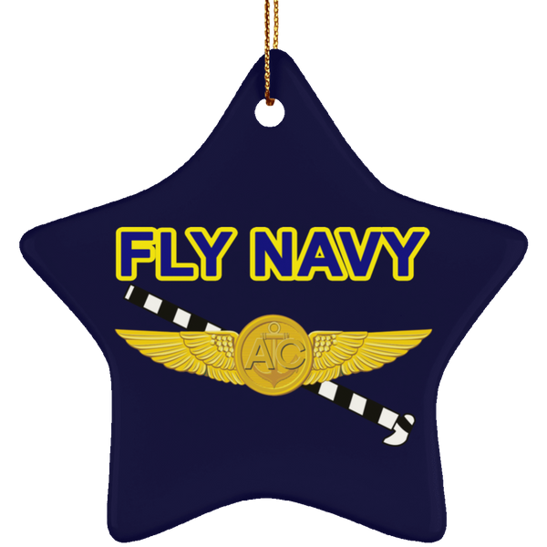 Fly Navy Tailhook 2 Ornament - Star