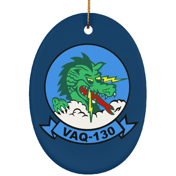 VAQ 130 2 Ornament - Oval