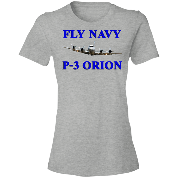 Fly Navy P-3 1 Ladies' Lightweight T-Shirt