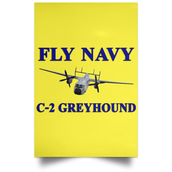 Fly Navy C-2 1 Poster - Portrait