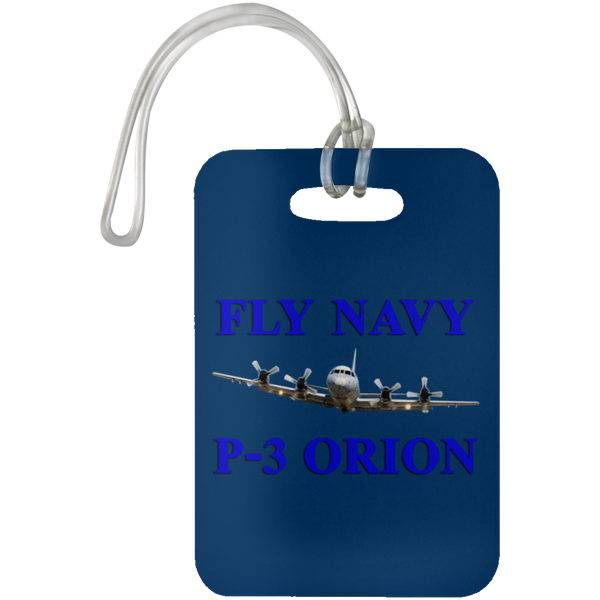 Fly Navy P-3 1 Luggage Bag Tag