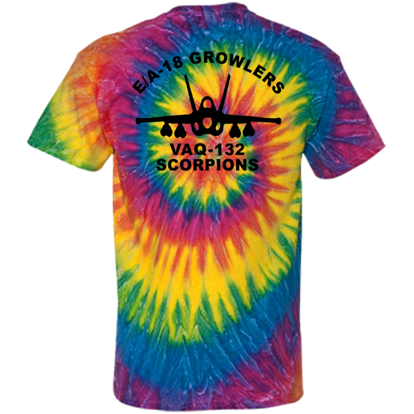 VAQ 132 2b Customized 100% Cotton Tie Dye T-Shirt