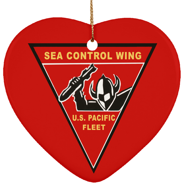 Sea Con Pac Ornament - Heart