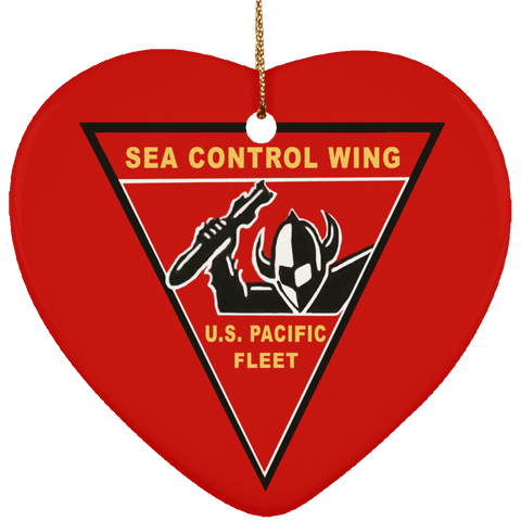 Sea Con Pac Ornament - Heart