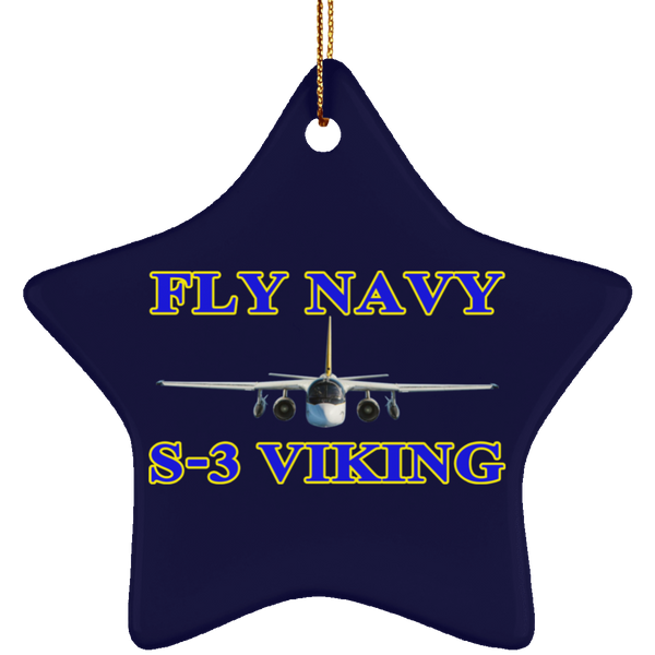 Fly Navy S-3 1 Ornament – Star