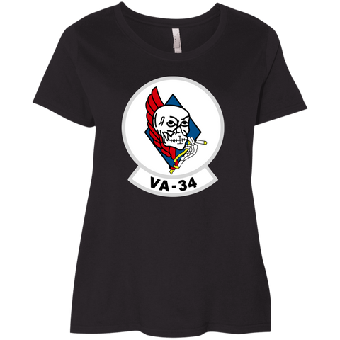 VA 34 1 Ladies' Curvy T-Shirt