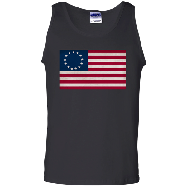 Betsy Ross Flag Cotton Tank Top