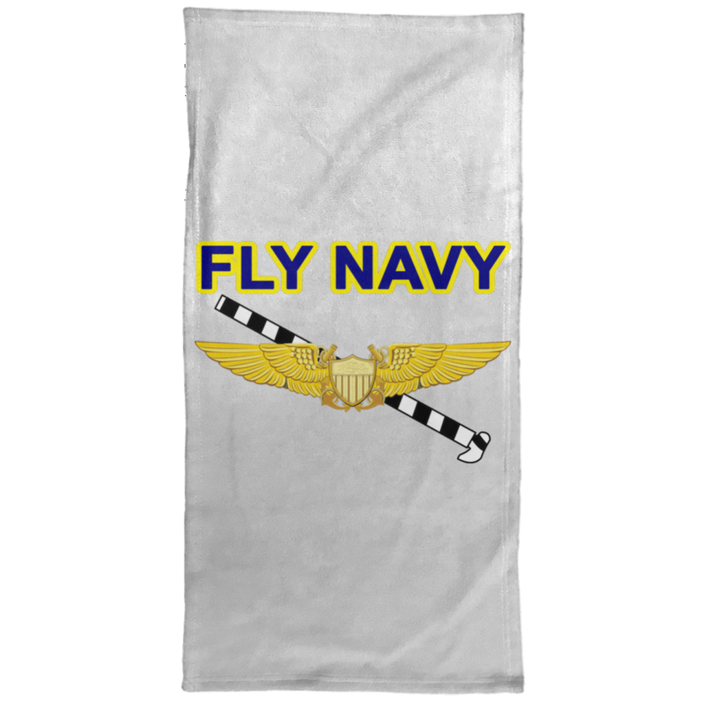 Fly Navy Tailhook 3 Hand Towel - 15x30