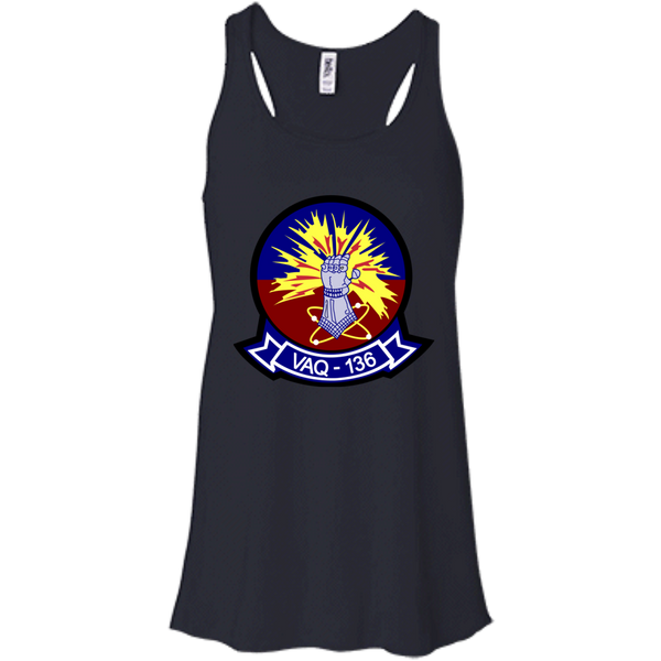 VAQ 136 3 Flowy Racerback Tank