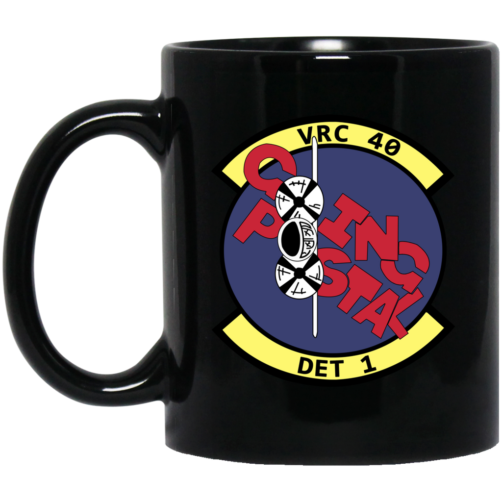 VRC 40 Det 1 1 Black Mug - 11oz