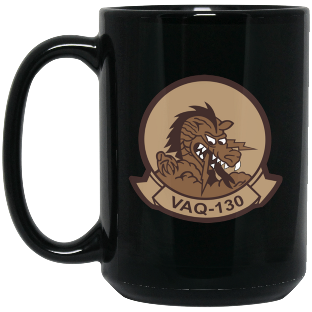 VAQ 130 4 Black Mug - 15oz