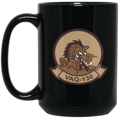 VAQ 130 4 Black Mug - 15oz