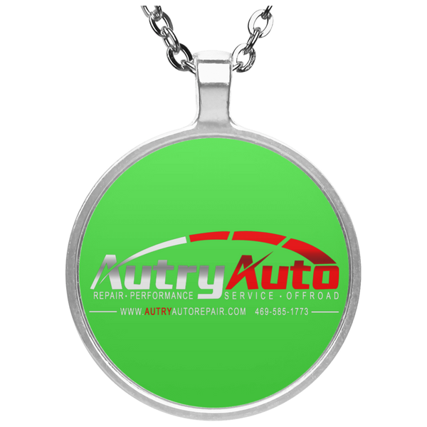 Autry Auto Circle Necklace