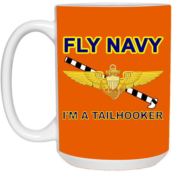 Fly Navy Tailhooker Mug - 15oz