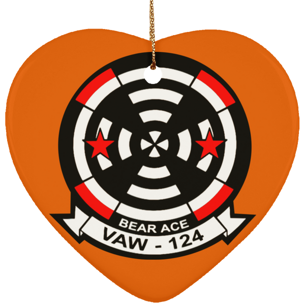 VAW 124 2 Ornament - Heart