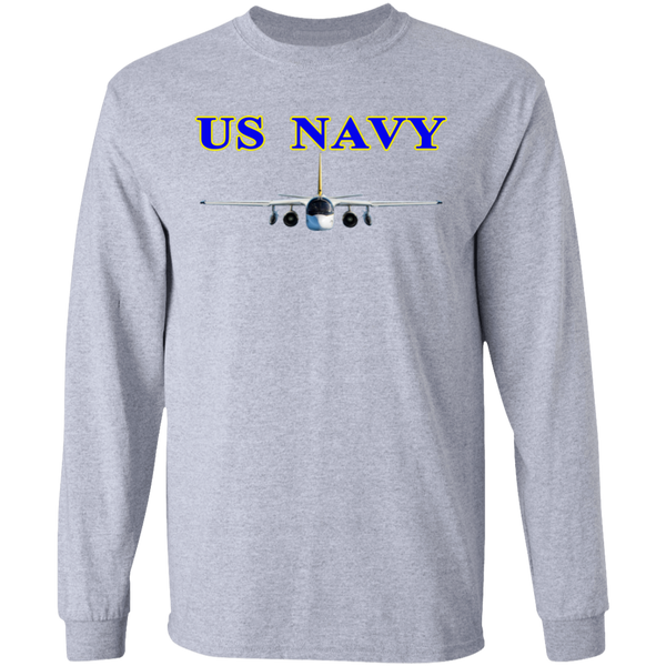 US Navy S-3 2 LS Ultra Cotton T-Shirt