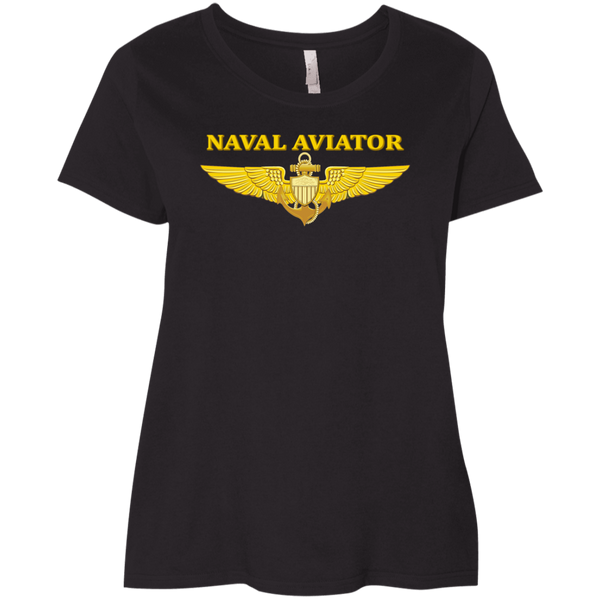 Aviator 2 Ladies' Curvy T-Shirt