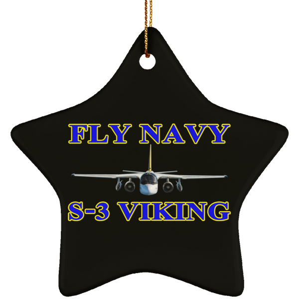 Fly Navy S-3 1 Ornament – Star