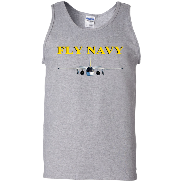 Fly Navy S-3 4 Cotton Tank Top