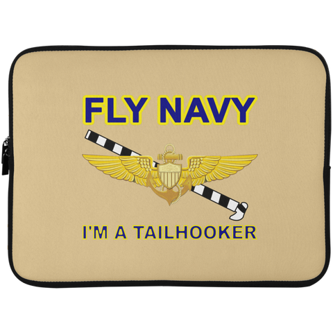 Fly Navy Tailhooker Laptop Sleeve - 15 Inch