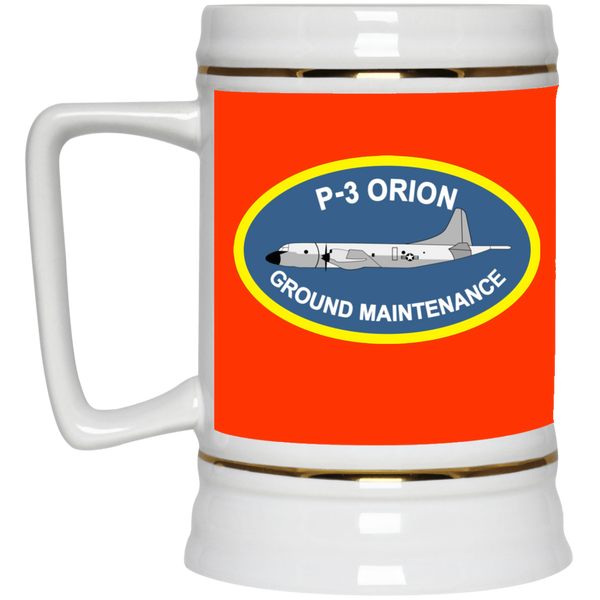 P-3 Orion 4 Ground Maint Beer Stein 22oz.