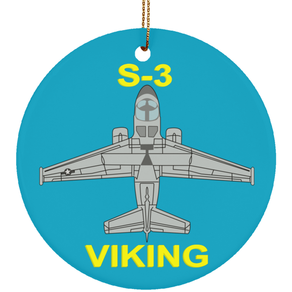 S-3 Viking 11 Ornament - Circle