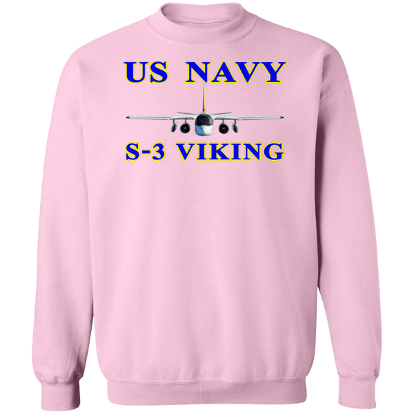 US Navy S-3 1 Crewneck Pullover Sweatshirt