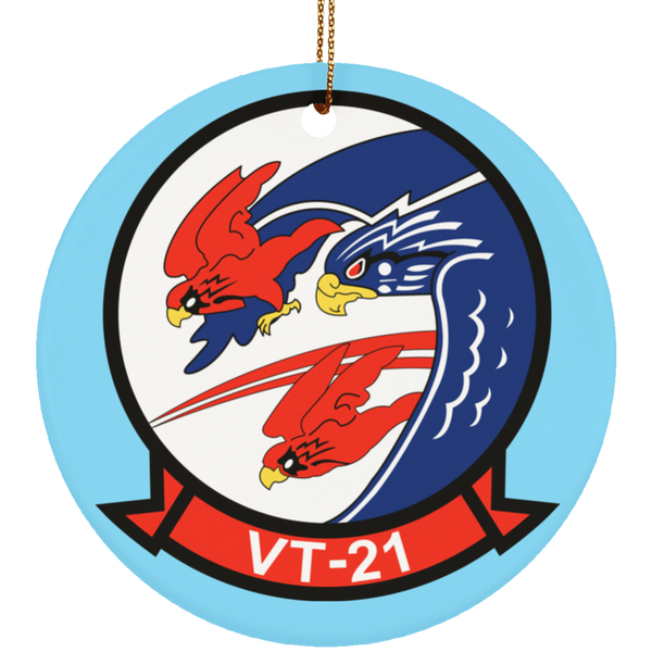 VT 21 3 Ornament Ceramic - Circle