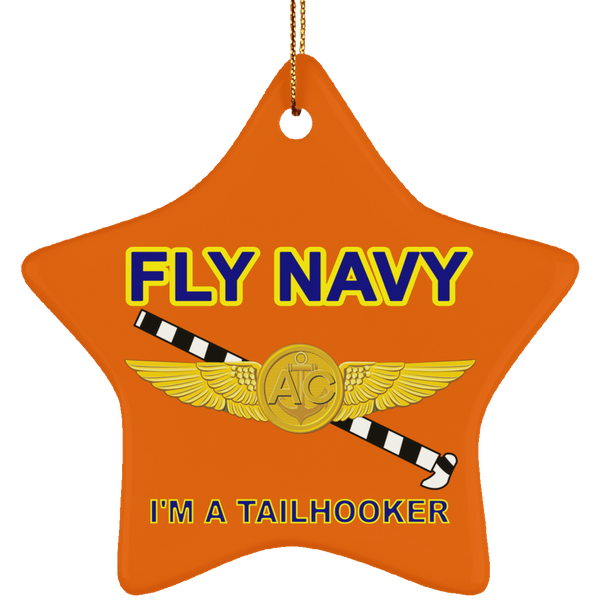 Fly Navy Tailhooker 2 Ornament - Star