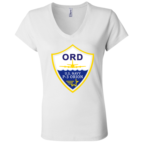 P-3 Orion 3 ORD Ladies Jersey V-Neck T-Shirt