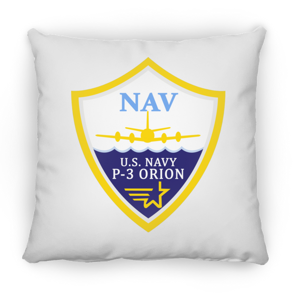 P-3 Orion 3 NAV Pillow - Square - 16x16