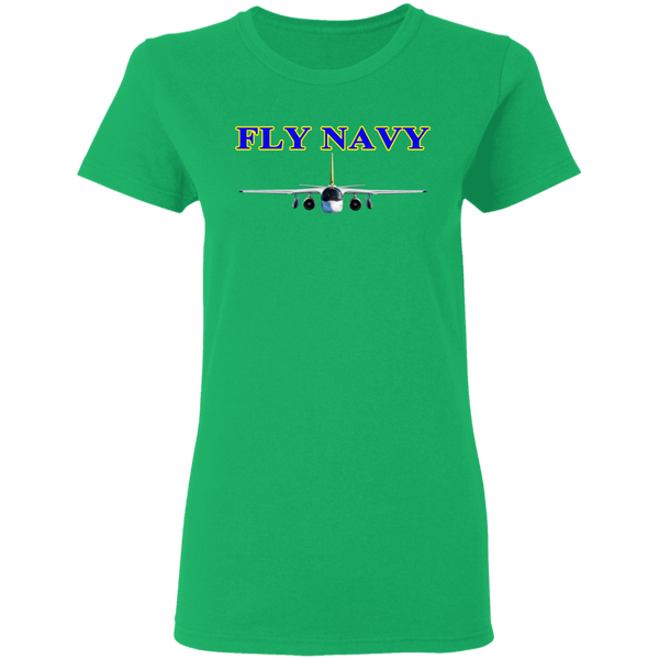 Fly Navy S-3 2 Ladies' Cotton T-Shirt