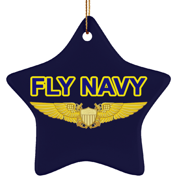 Fly Navy NFO Ornament - Star