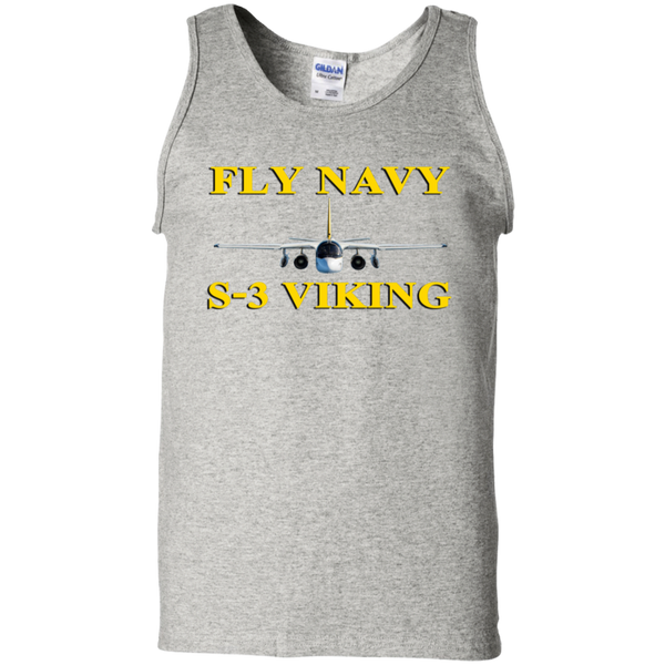 Fly Navy S-3 3 Cotton Tank Top