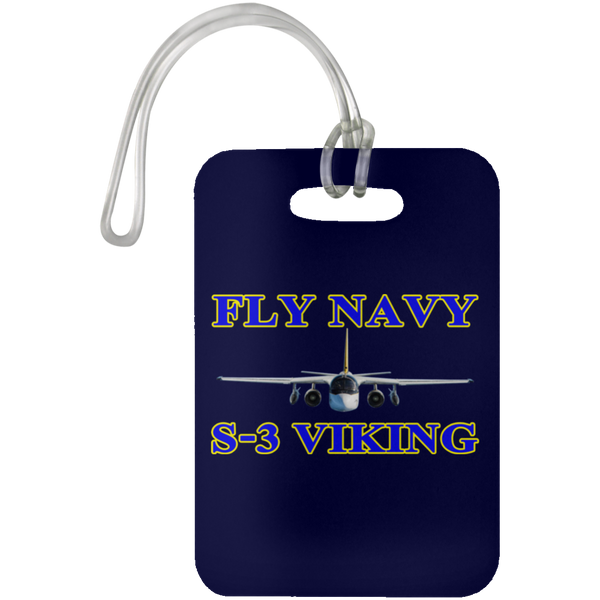 Fly Navy S-3 1 Luggage Bag Tag