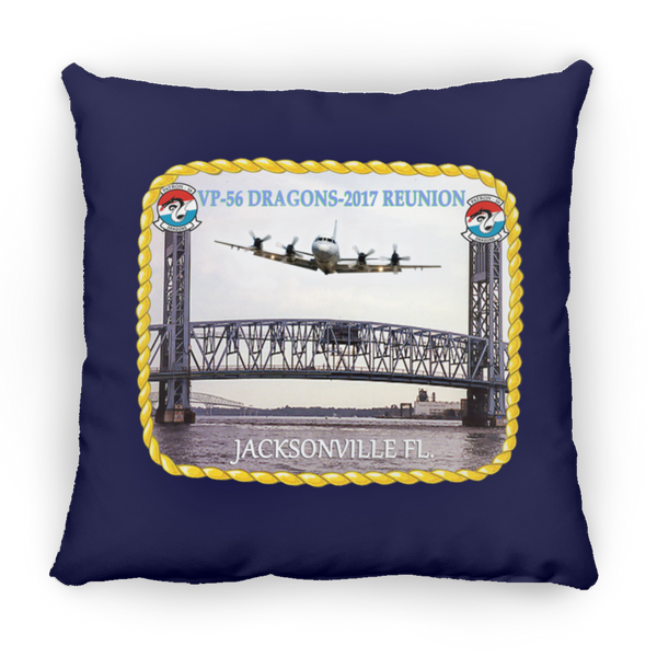 VP-56 2017 Reunion 1 Pillow - Square - 16x16